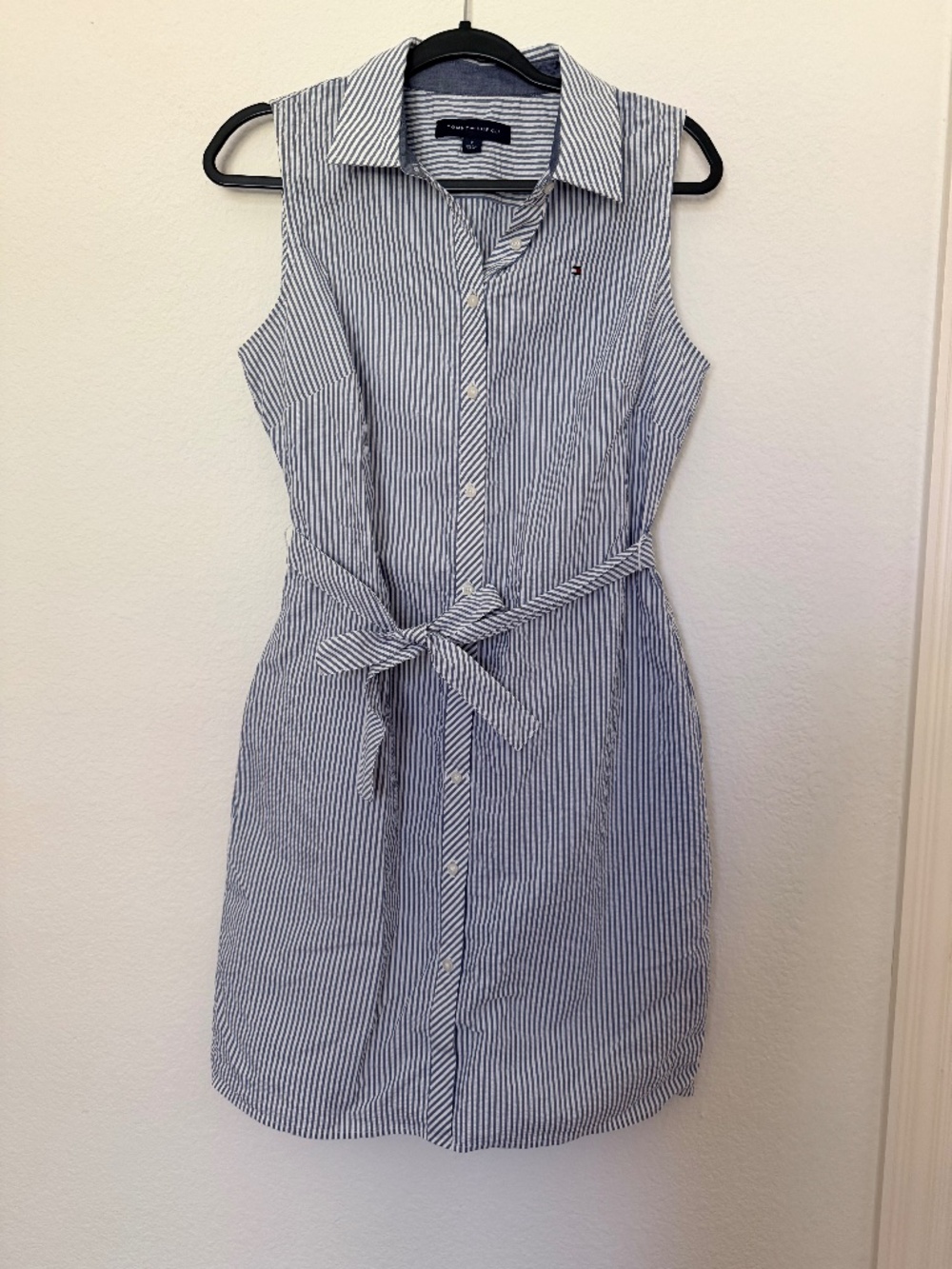 Tommy Hilfiger seersucker dress size 8